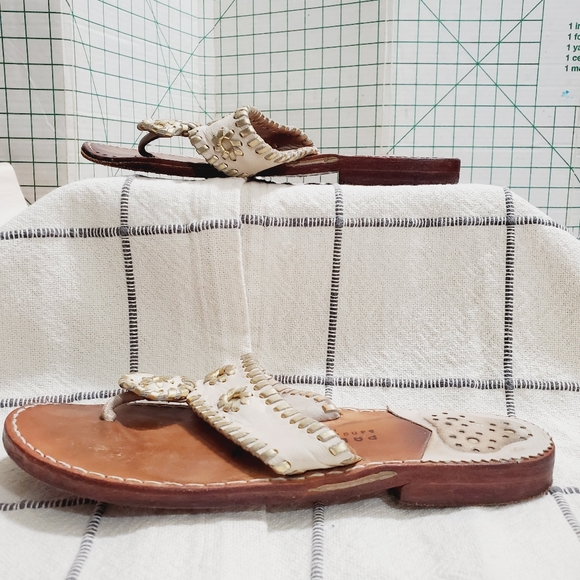 Palm Beach Ladies Sandals Luxe Crafted Made in USA size 7 - Picture 4 of 5